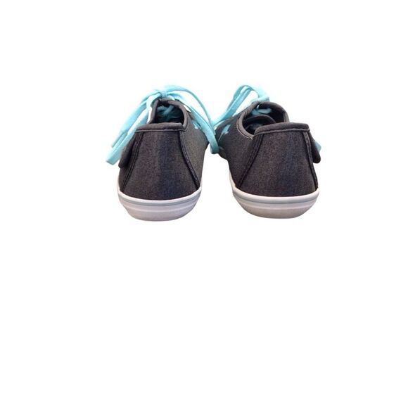 KangaROOS Canvas Sneakers Sz 8 Women's - Gray and Turquoise Tennis Shoes Casual - Picture 9 of 11